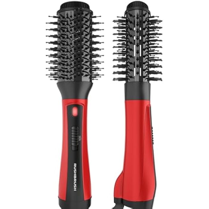 RUSH BRUSH HAIR VOLUMIZING BRUSH RED RB-V2 - Image 1